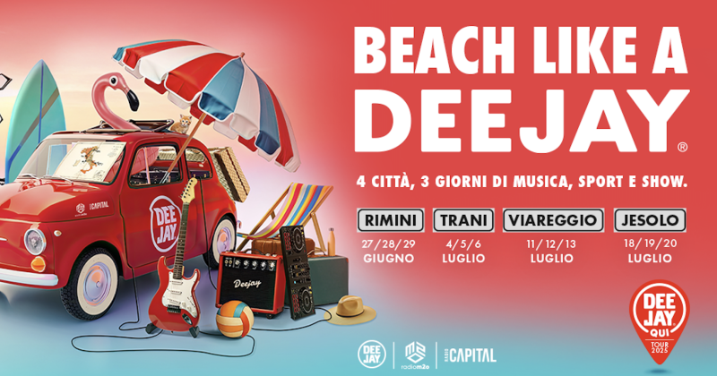 Beach like a Deejay
